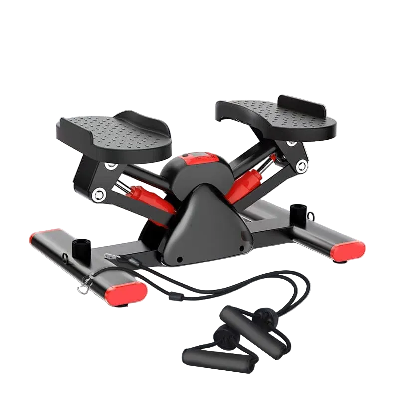 V Mini Stepper mit Widerstandsbändern für Cardio und Ganzkörpertraining