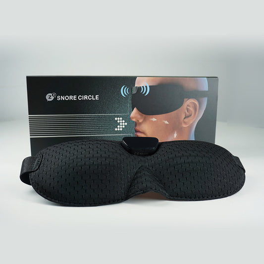 Schlafmaske mit smarter Schnarcherkennung und komfortablem Design für erholsamen Schlaf und Entspannung