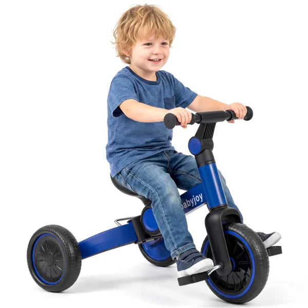 FlexRide 4in1 Kinderlaufrad – Mitwachsendes Dreirad & Balance Bike