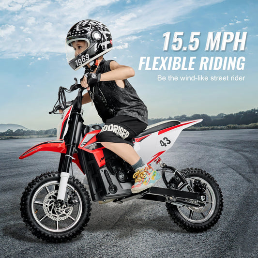 SpeedRider Kids E-Motocross – Elektrisches Kinder Motorrad mit Offroad-Design