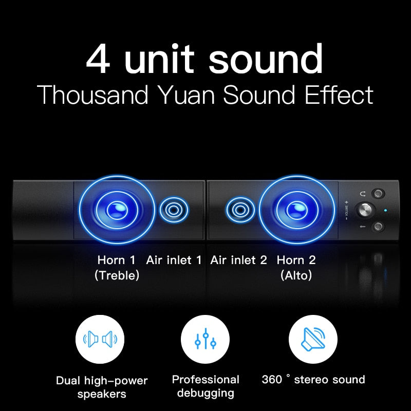 SoundBar Flex Pro Bluetooth Desktop Speaker