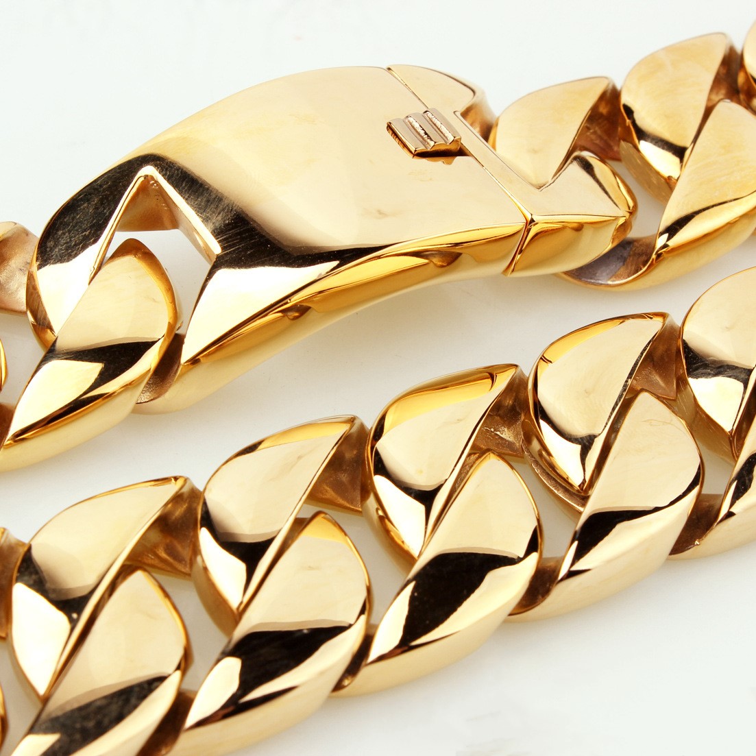 Statement Halskette „Urban Chain Gold“