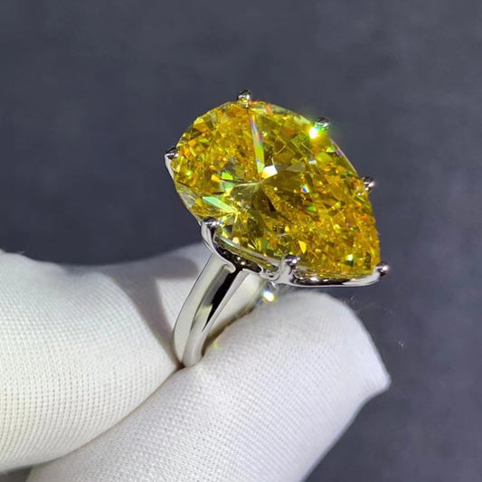 Ring „Golden Drop Sparkle“