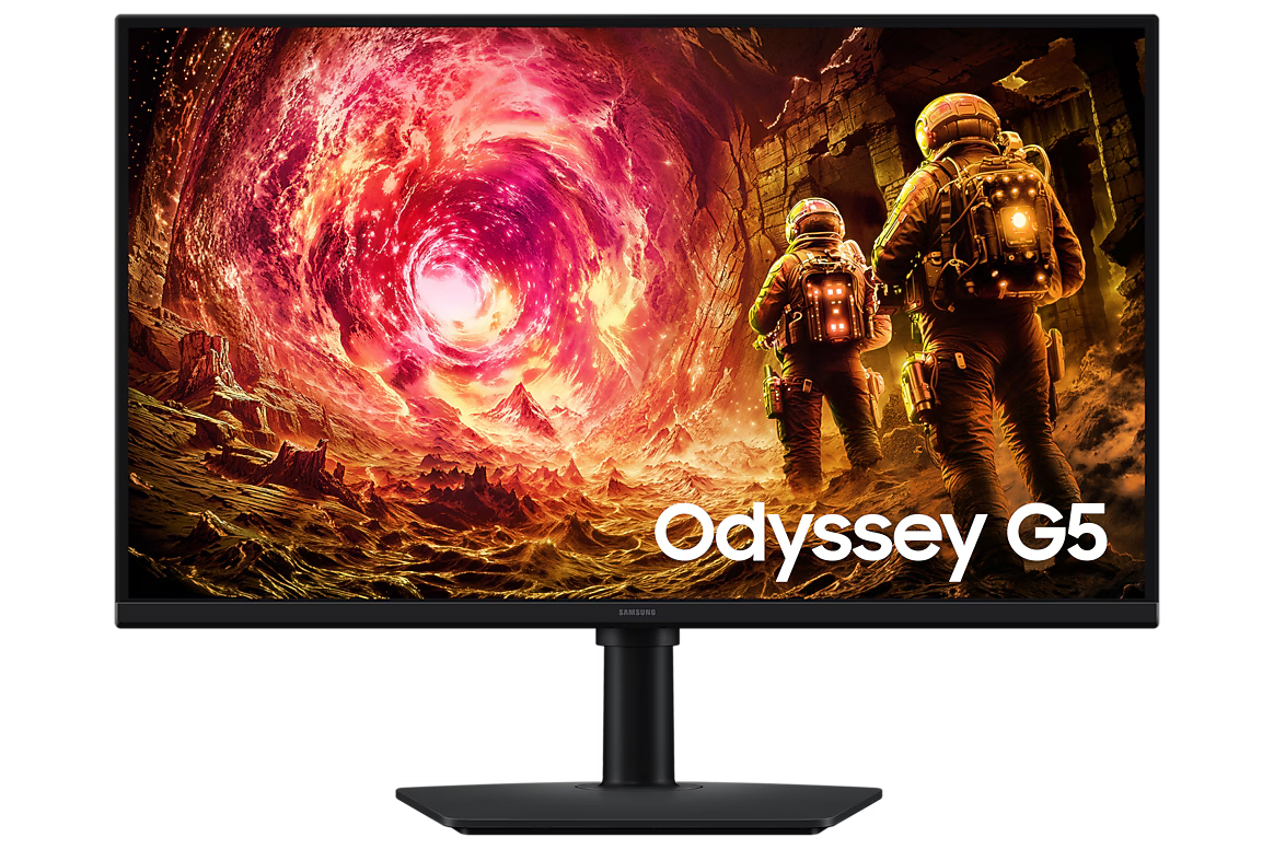 Samsung Odyssey G5 G50F 27 Zoll QHD Gaming Monitor mit 180 Hz