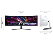 Samsung Odyssey Neo G9 G95NC 57 Zoll Dual UHD Gaming Monitor mit 240 Hz