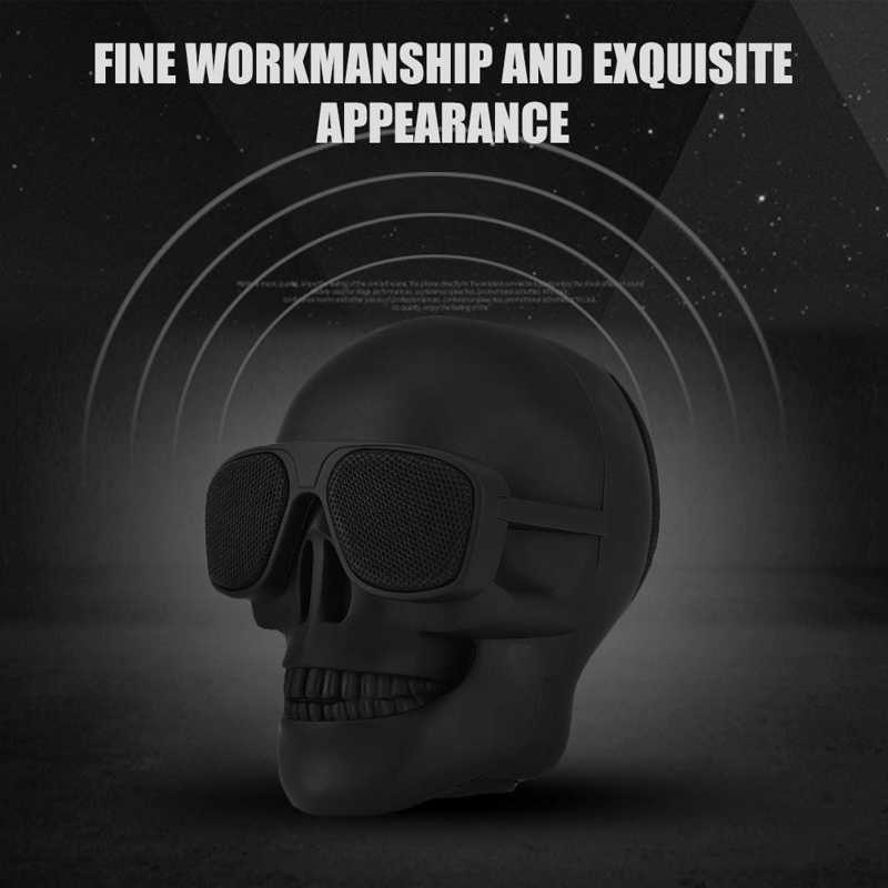 Bluetooth Design-Lautsprecher „Skull Beat Noir“ – Ausdrucksstark, modern & unverwechselbar