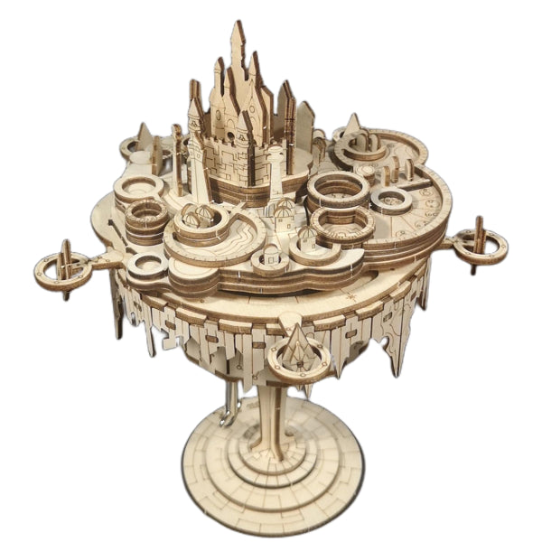 MelodyWorld 3D Holzpuzzle Spieluhr – Music Park DIY Modell