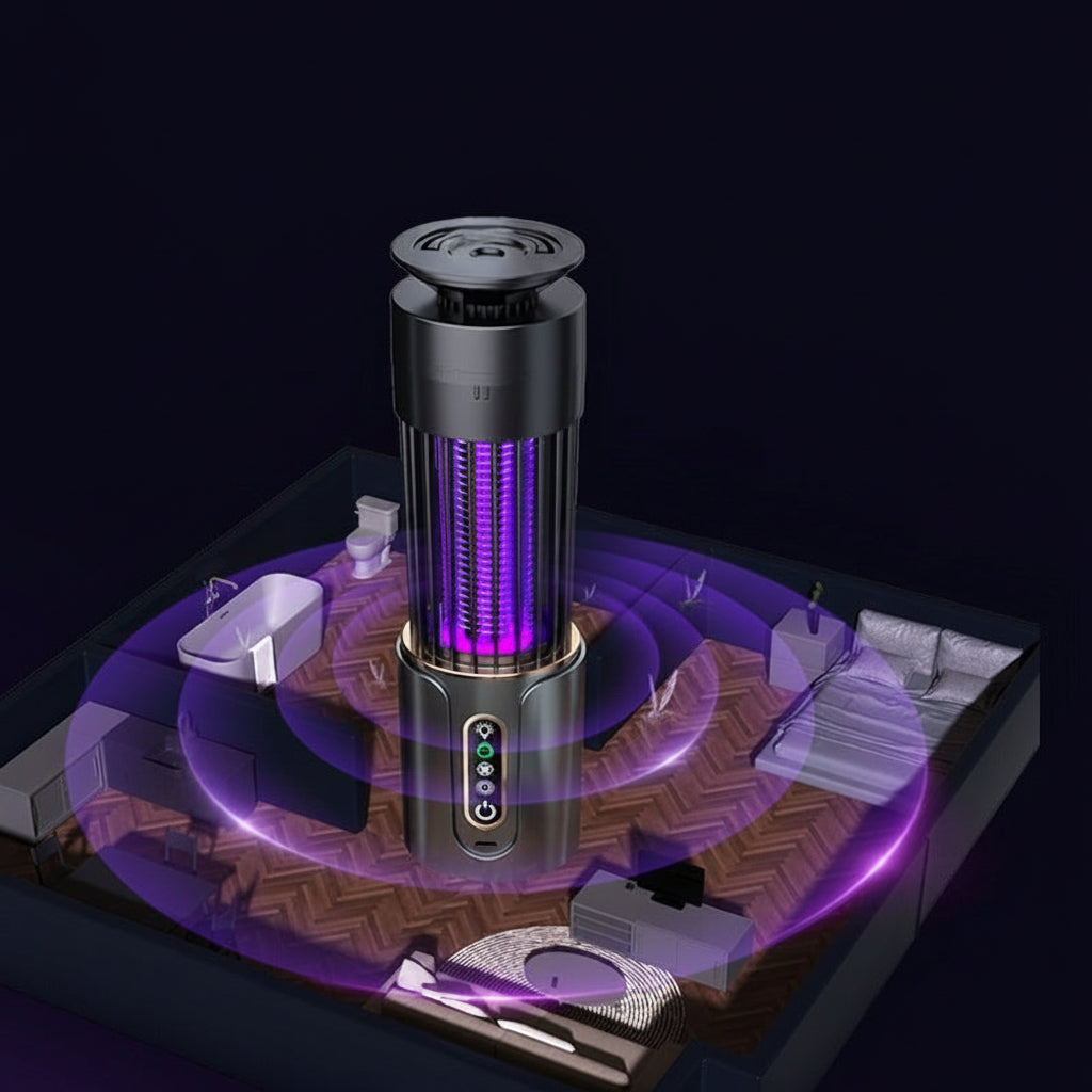 UV Insektenlampe „Night Shield Glow“ – Effektiv, stilvoll & beruhigend