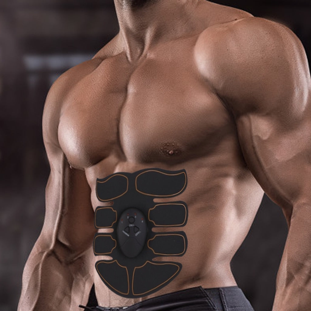 EMS Bauchmuskeltrainer mit elektrischer Muskelstimulation für effektives Training zuhause und unterwegs