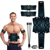 EMS-Muskeltrainer Set mit USB-Aufladung für Bauch, Arme und effektives Ganzkörpertraining zuhause