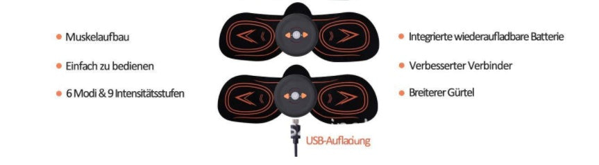 EMS Trainingsset „FlexCore Max“ – Ganzkörper Muskelstimulator