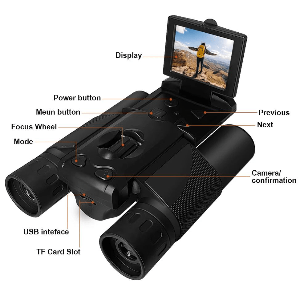 DT10 HD Night Vision Binoculars Auto Focus 8X25-2