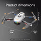 Aero Vision Pro Drone – Faltbare 4K Drohne mit Display & Dual-Kamera