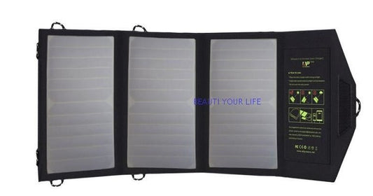 Faltbares Solarpanel mit tragbarem Design für mobiles Laden von Smartphones und Geräten unterwegs