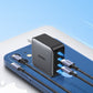 Power Hub Pro 100W – Kompaktes USB-C Schnellladegerät mit Multi-Port