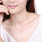Halskette „Pearl Glow Blue“
