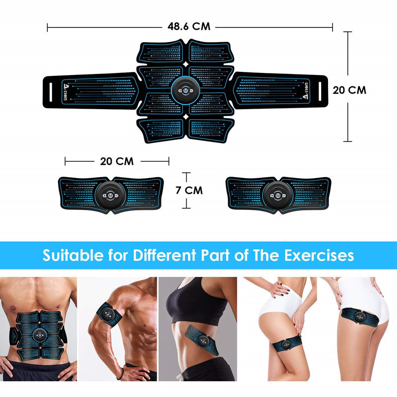 EMS Bauchtrainer „CorePulse Elite“ – Smartes Muskeltraining mit 6 Modi