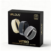 VALDUS VITRO Fitnessarmband ohne Display in Schwarz
