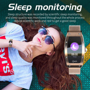 Smartwatch „LunaSteel“ – Elegante Fitnessuhr für deinen Alltag