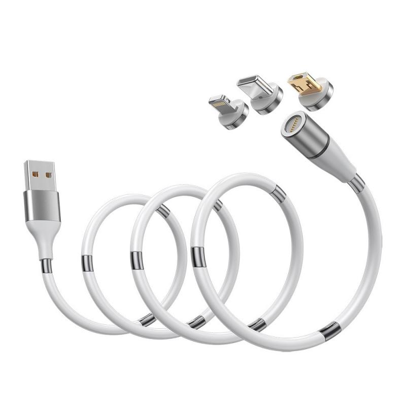 3-in-1 Ladekabel „FlexCharge Trio“ – Ein Kabel für alles