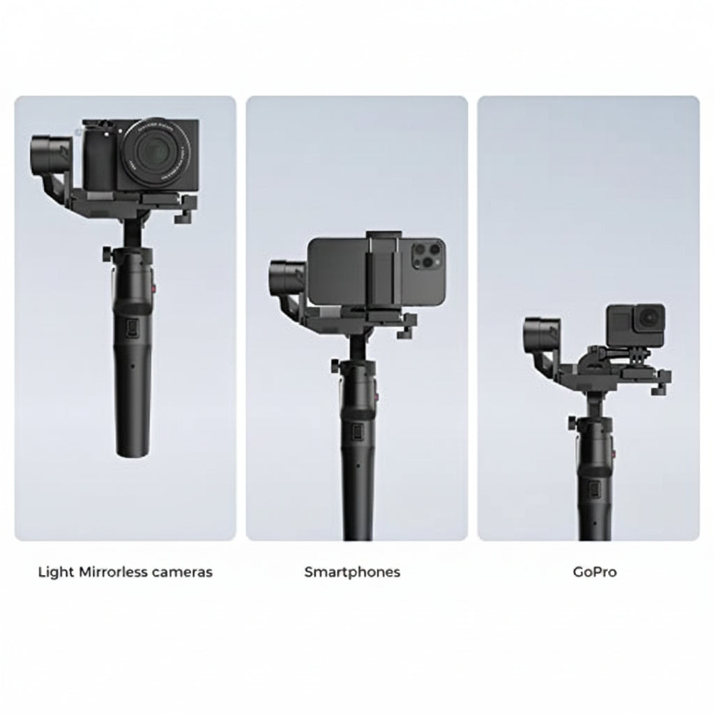 Kamera & Smartphone Gimbal „ProMotion Mini Max“ – Präzise, kraftvoll & flexibel