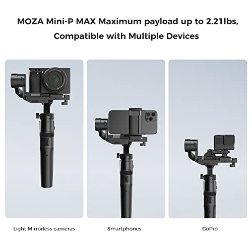 Kamera & Smartphone Gimbal „ProMotion Mini Max“ – Präzise, kraftvoll & flexibel