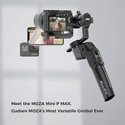 Kamera & Smartphone Gimbal „ProMotion Mini Max“ – Präzise, kraftvoll & flexibel