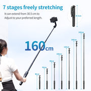 Teleskop Selfie-Stativ „Extend Shot Pro“ – Stabil, flexibel & immer im richtigen Winkel