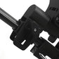 Faltbarer 3 Rad Golf Trolley aus Aluminium in Schwarz