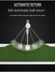 360 Grad Golf Schwungtrainer mit automatischer Ballrückführung