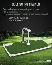 360 Grad Golf Schwungtrainer mit automatischer Ballrückführung