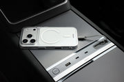 iPhone 17 MagSafe Hülle für Tesla Halterung mit Tether Tab