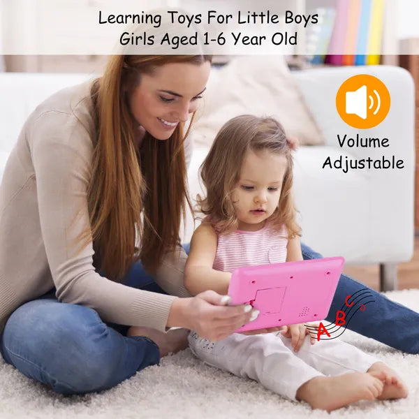 SmartKids Lernpad – Interaktives Kinder Tablet mit Musik & Lernspielen