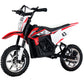 Elektrisches Kinder Motocross Bike mit Offroad Reifen, Federung und sportlichem Design für actionreichen Fahrspaß