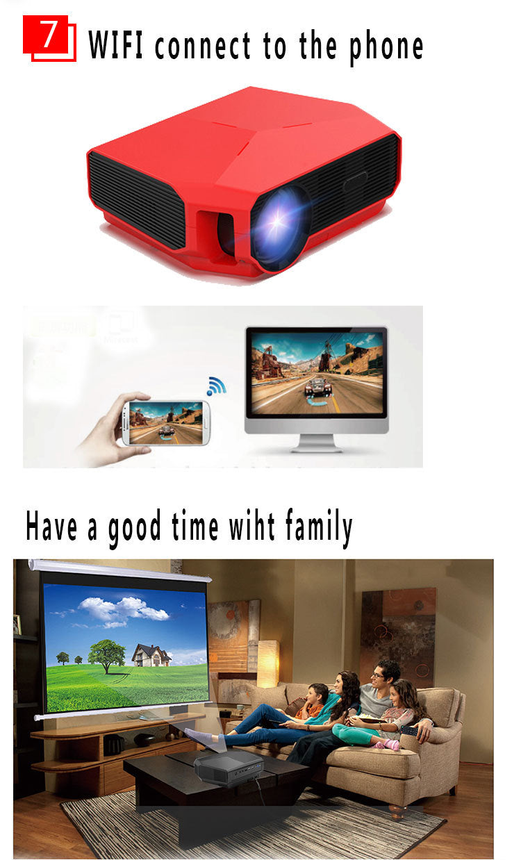 Smart Beamer „Vision Cast Home 4K“ – Brillantes Heimkino mit smarter Technologie