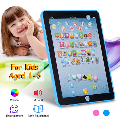 SmartKids Lernpad – Interaktives Kinder Tablet mit Musik & Lernspielen