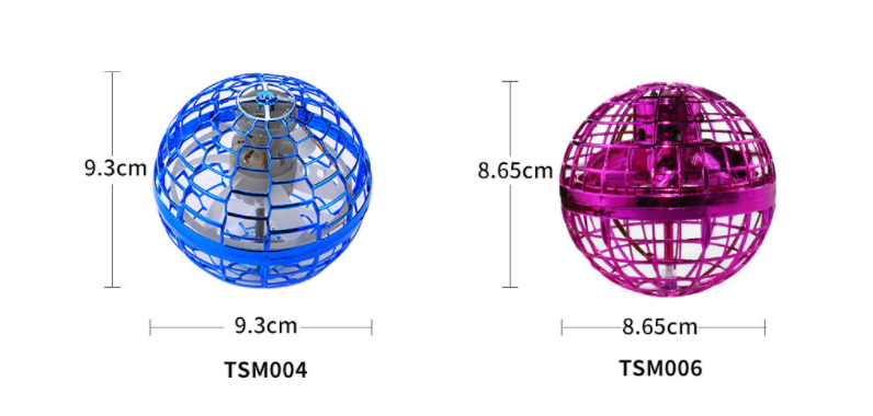 Orbit Glow – Magischer LED Flugball mit Gyro-Effekt