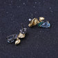 Ohrringe „Golden Bloom Topaz“
