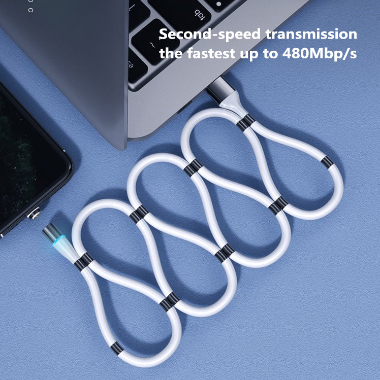 3-in-1 Ladekabel „FlexCharge Trio“ – Ein Kabel für alles