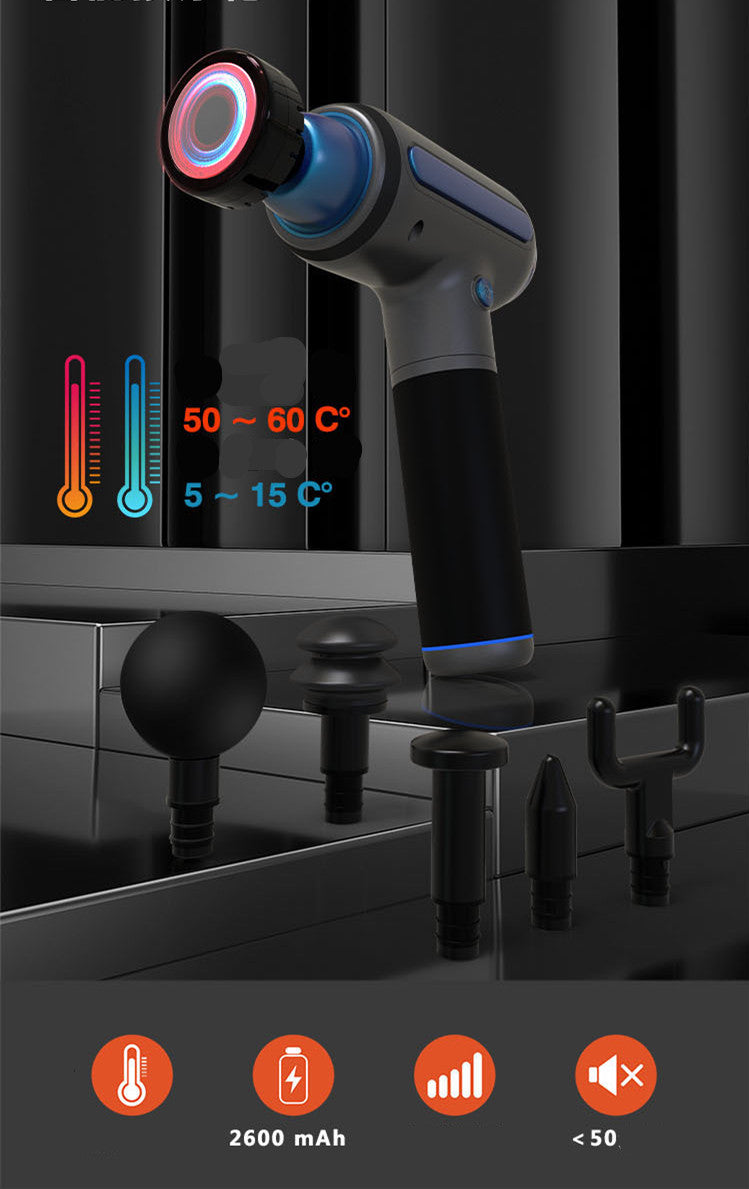 Massage Gun „Thermo Relief Pro“ – Tiefenmassage mit Wärme- & Kältefunktion