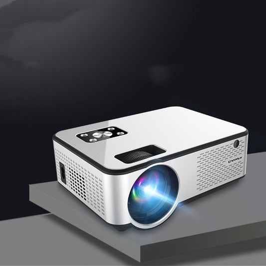 Kompakter HD-Beamer mit LED-Projektion und modernem Design für Heimkino, Gaming und Präsentationen
