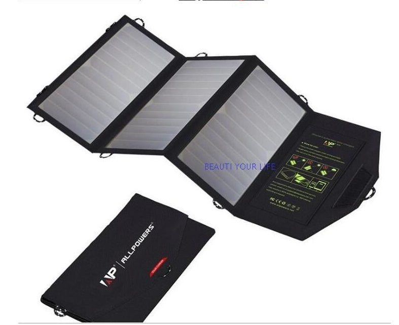 Faltbares Solarpanel „SunFold Charge“ – Leicht, effizient & grenzenlos mobil