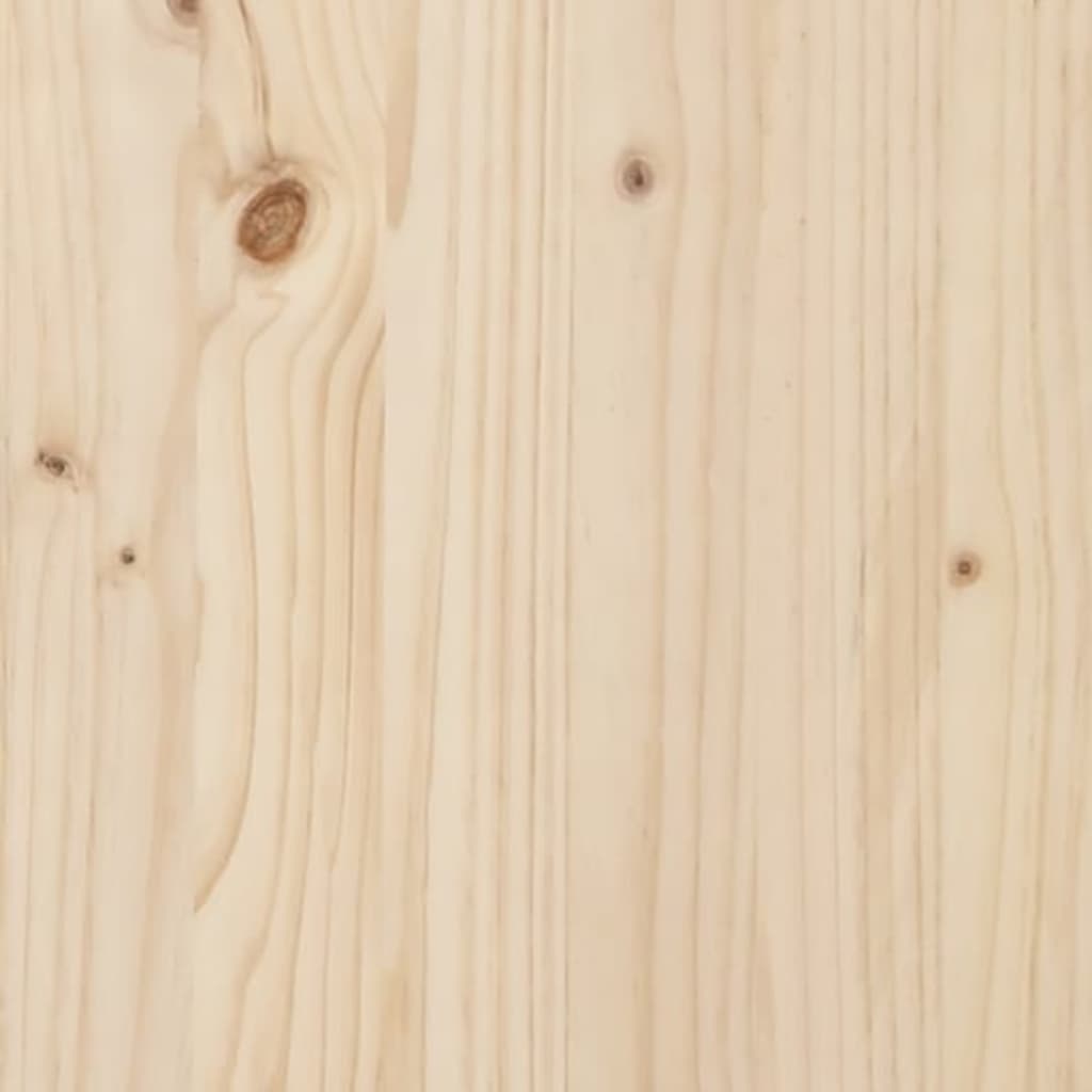 NaturePlay Mini Holzsandkasten – Kompakter Sandkasten aus Kiefernholz