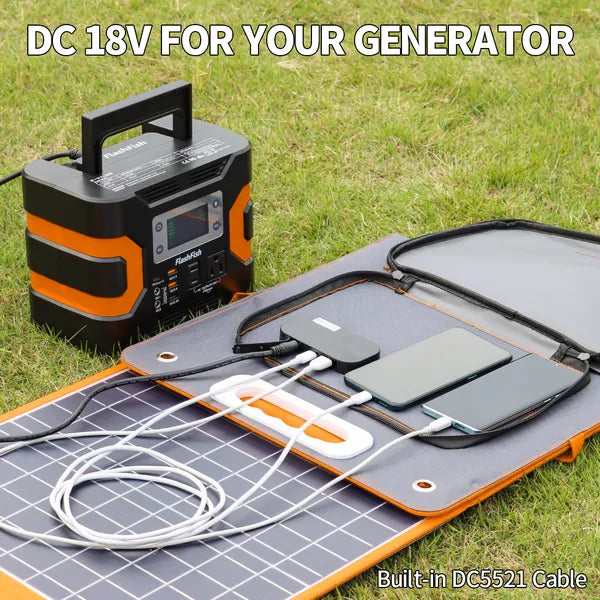 Faltbares Solarpanel „Solar Flex Traveler“ – Leistungsstark, robust & bereit für jedes Abenteuer