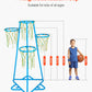 MultiHoop Kids Basketball Set – Höhenverstellbares Spielsystem mit 4 Körben