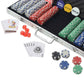 Pokerkoffer „Vegas Classic 500“ – Komplettset im Aluminiumkoffer