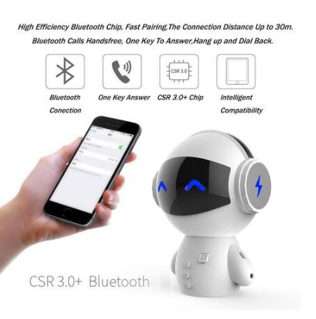 Bluetooth Design-Lautsprecher „Robo Beat Aura“ – Smart, ausdrucksstark & kraftvoll