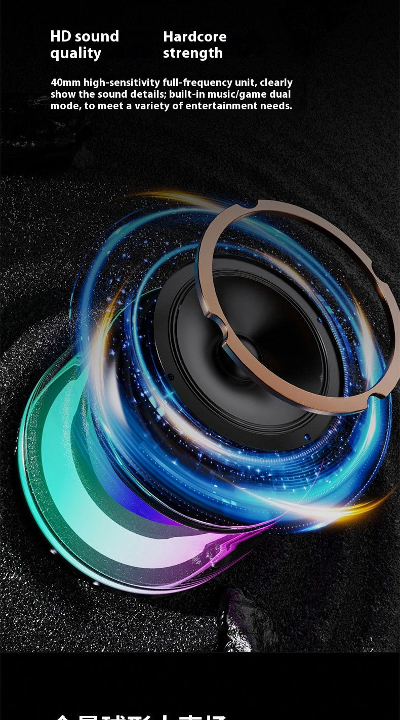 RGB Bluetooth-Lautsprecher „Glow Bass Mini“ – Magnetisch, leuchtend & kraftvoll