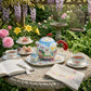Cloisonné Garden Joy Luxus Teekanne mit kunstvoller Emaille-Veredelung