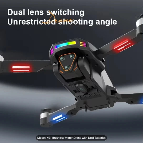 Aero Vision Pro Drone – Faltbare 4K Drohne mit Display & Dual-Kamera